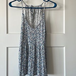 American Eagle floral babydoll top